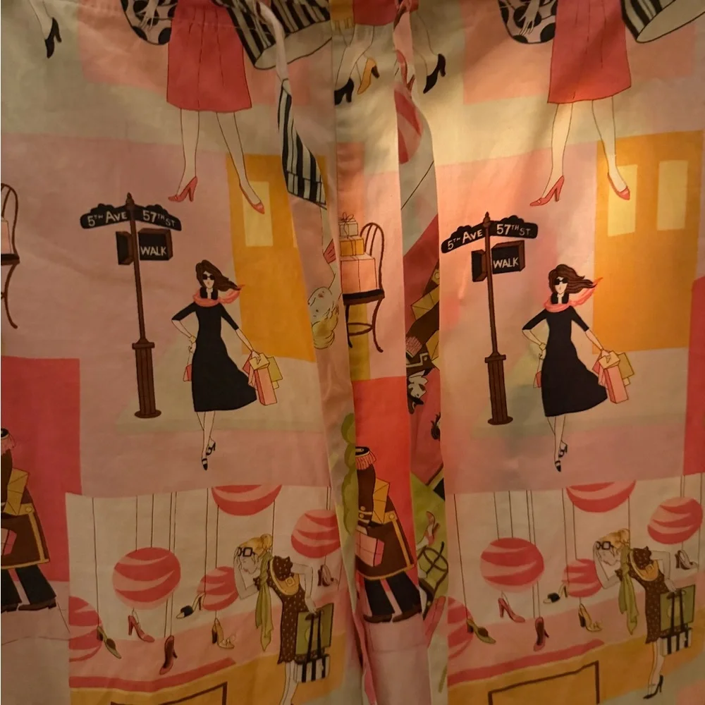 The Cat's Pajamas Parisian Print Pants - Picture 3 of 4